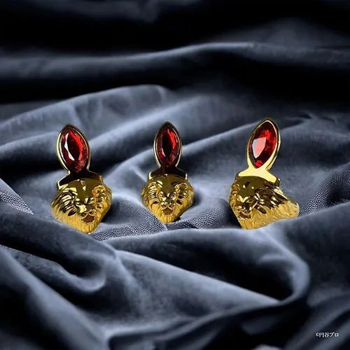 纯金的雷欧戒指,看到价格我倒吸一口凉气.