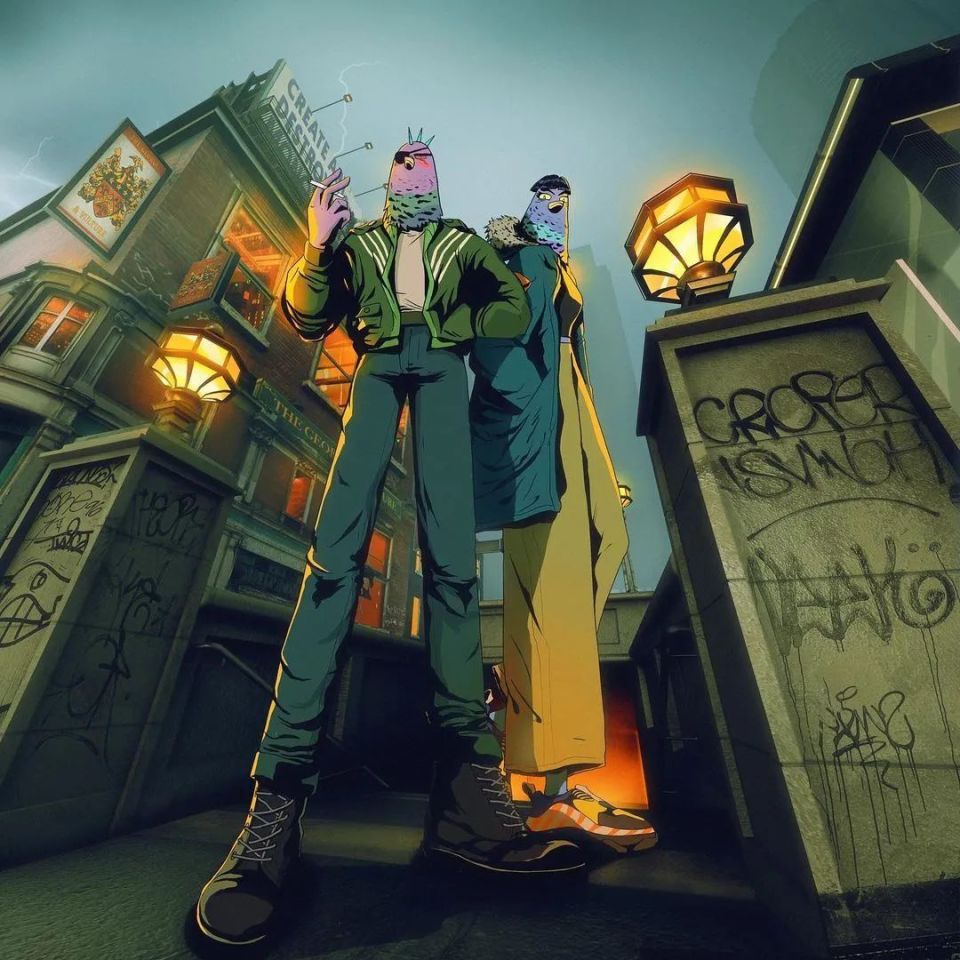 插画|朋克风格的时髦插画案例100款