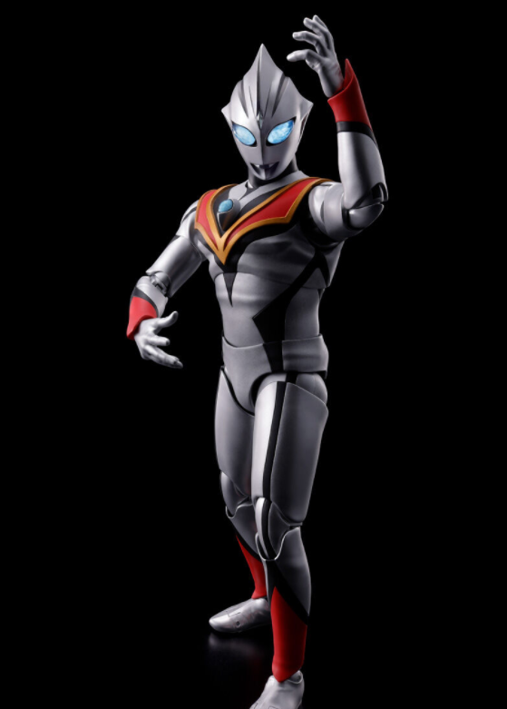 邪恶迪迦奥特曼真骨雕手办公开采用强力形态的玩具素体打造