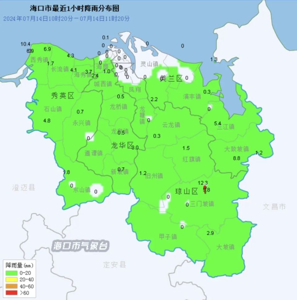 海口发布"双黄"预警