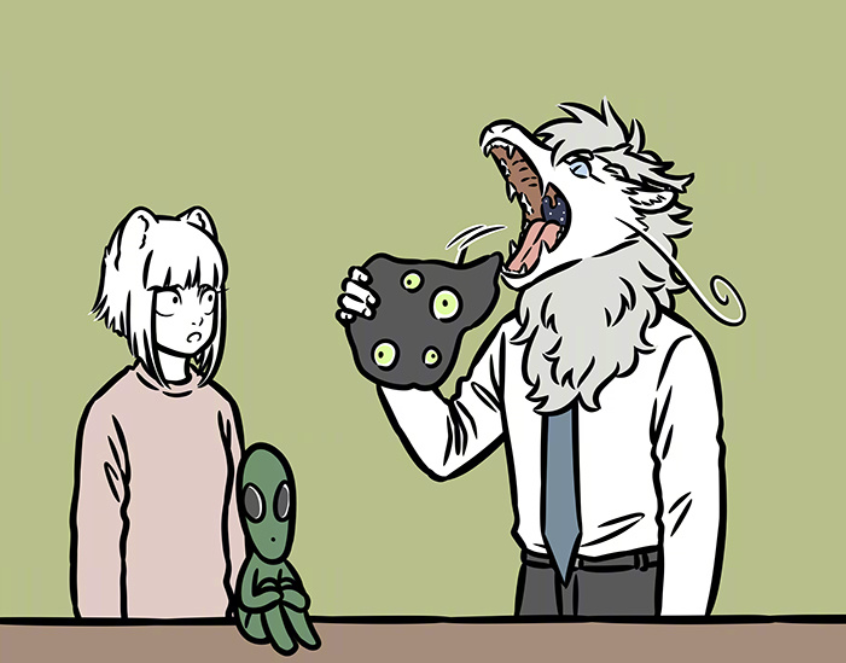 非人哉:敖烈得了肠胃炎,嘴直通宇宙,外星生物出现_腾讯新闻