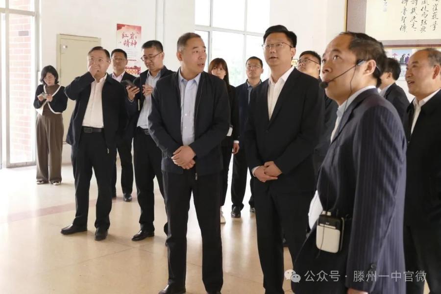 常涛来滕州一中调研清廉学校建设工作_腾讯新闻