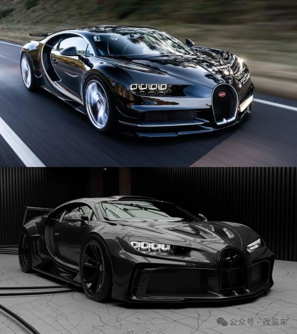 venuum打造黑武士布加迪chiron
