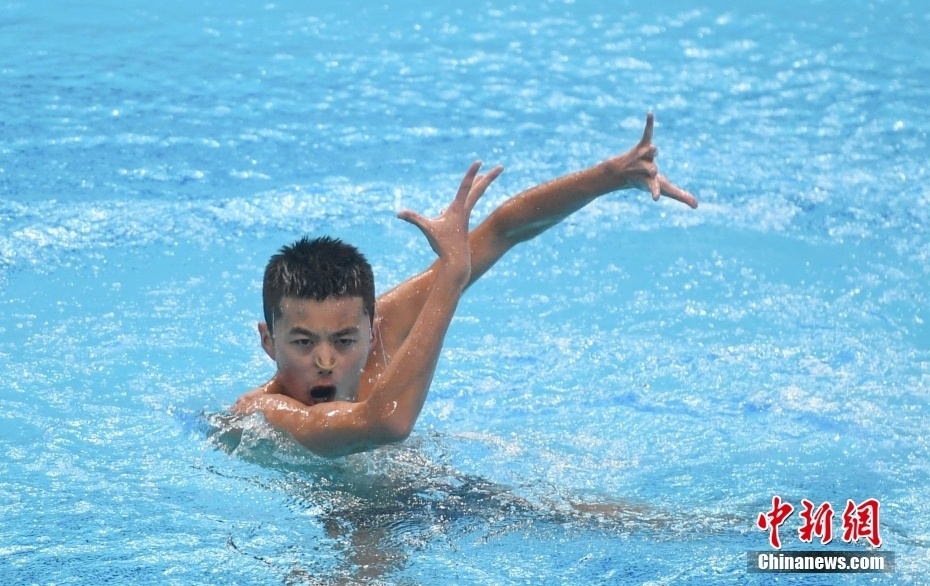 2023年全国花样游泳冠军赛在浙江杭州举行