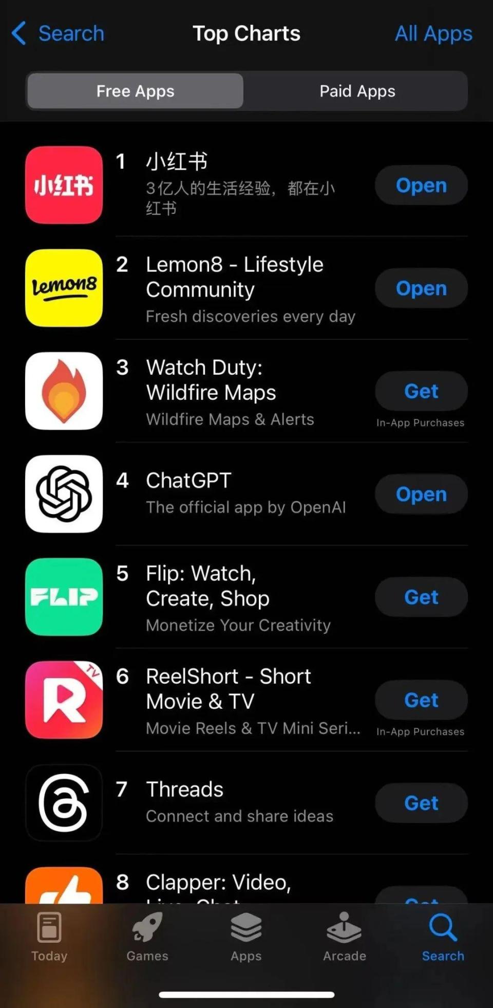 TikTok难民蜂拥而入，小红书一夜登顶美区苹果商店，Lemon8坐不住了-腾讯新闻