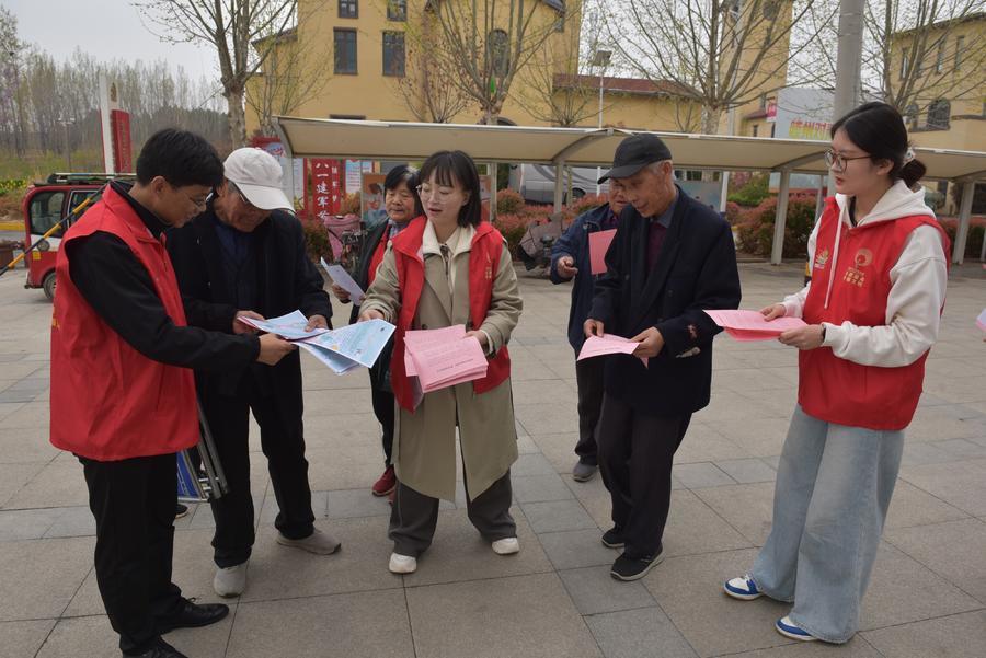 滕州市木石镇开展移风易俗过清明文明祭扫树新风主题宣传活动