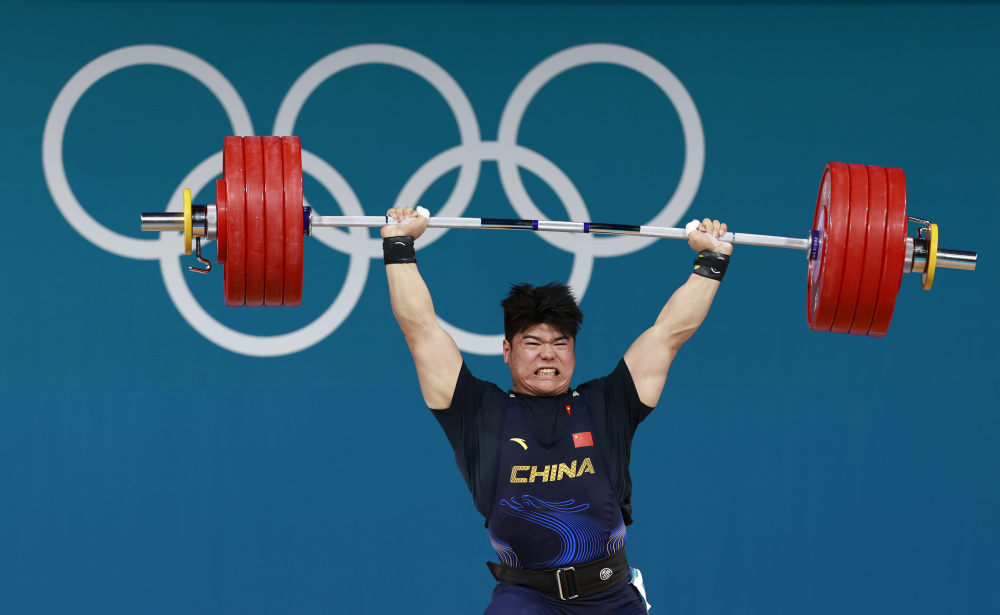 巴黎奥运会丨举重——男子102公斤级:中国选手刘焕华夺冠(2)