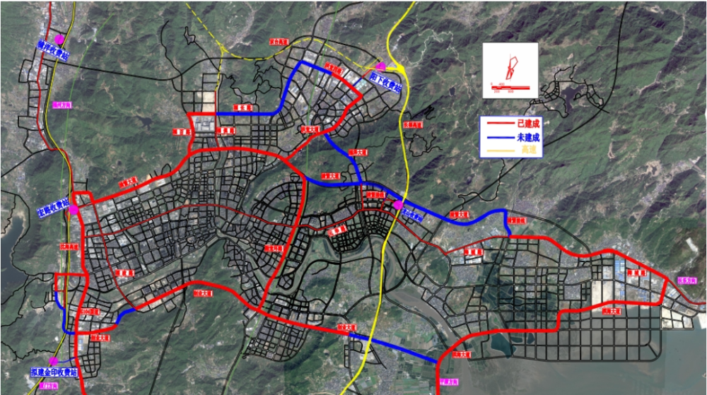 在福长路(福俱大道-洪宽四路),清繁大道东延伸线等项目现场,记者看到