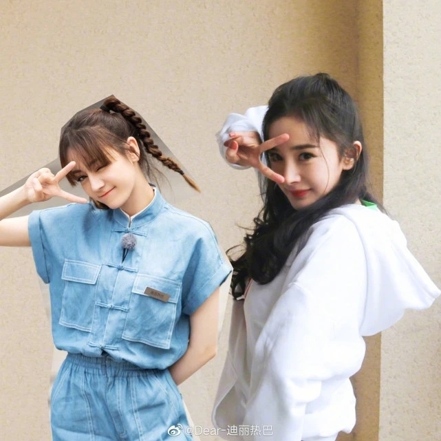 杨幂留言为迪丽热巴庆生,互表相思之情,姐妹情深惹人羡