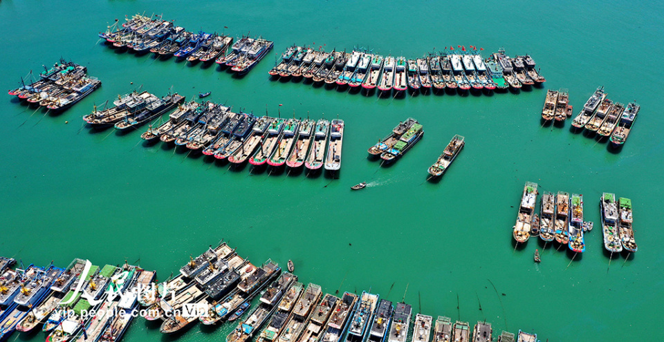 福建福州:夏日渔港美如画