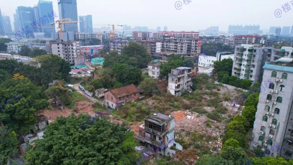 比较明显的变化是,靠近鱼珠码头的广物集团物流园地块,不仅地面建筑