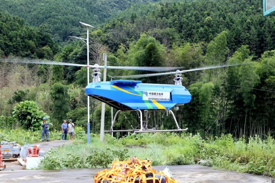 重载运输,悬停装卸!你见过这种无人机作业?