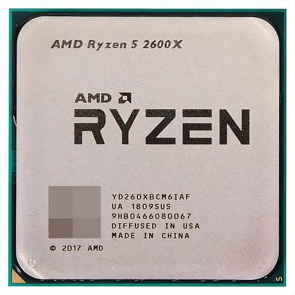 ryzen 5 2600x是amd在2018年发布的一款主流处理器,性价比很高,在当时