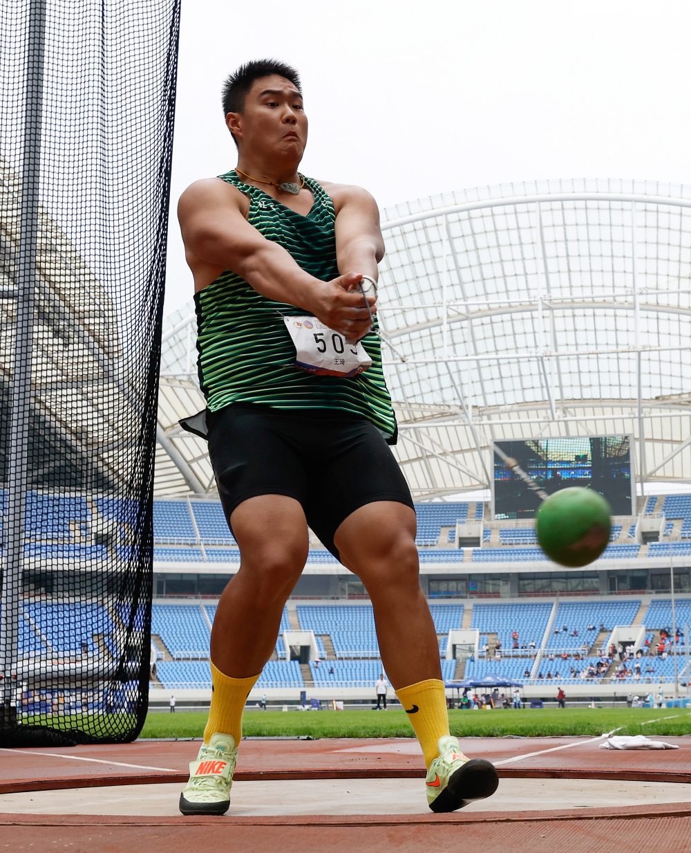 体育田径全国冠军赛男子链球赛况