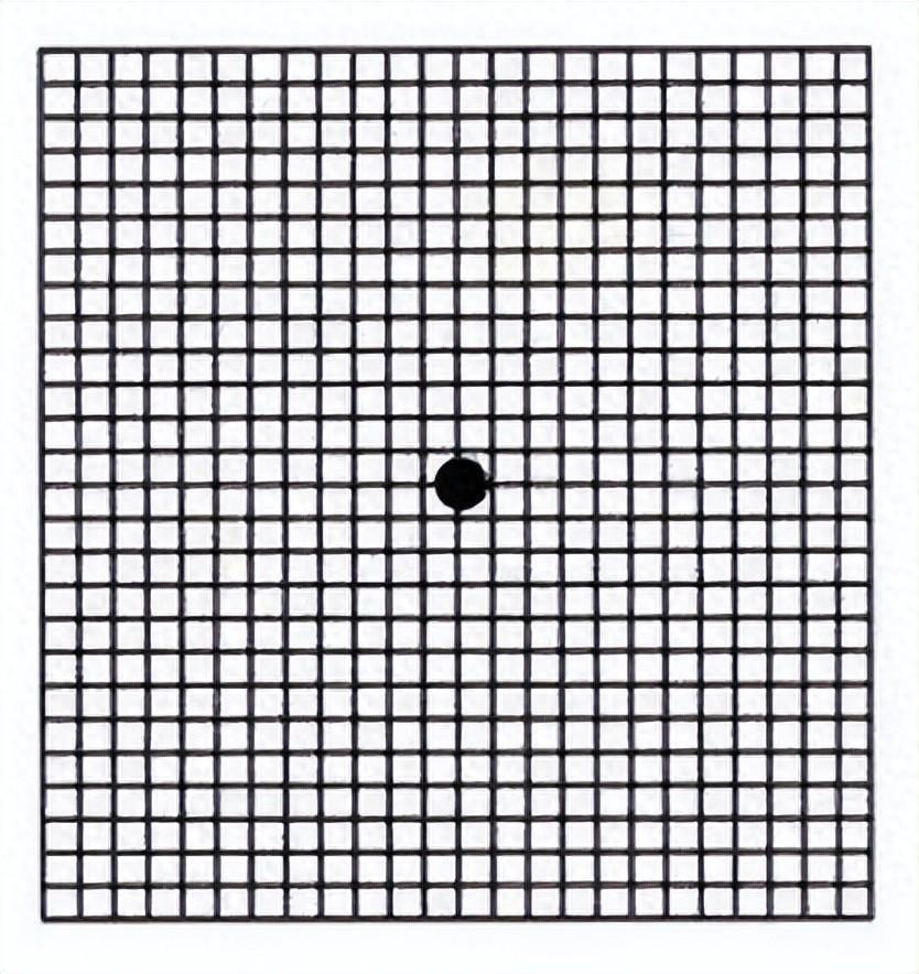 黄斑测试图图片