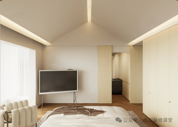 后知后觉,卧室斜顶这样做才惊艳7.