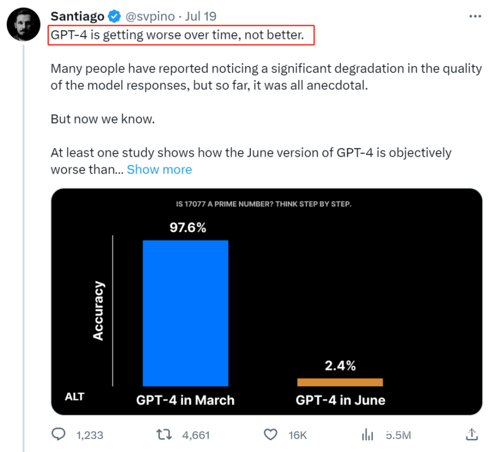 科技周报 | 推特一夜变X，斯坦福实锤GPT-4变笨插图9