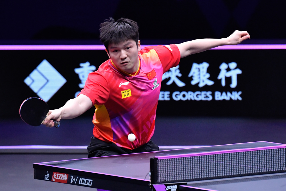 乒乓球——wtt重庆冠军赛:樊振东晋级