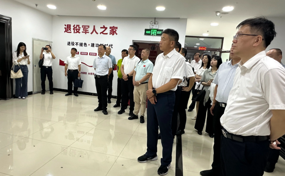 福建退役军人事务调研组考察调研昌吉市退役军人事务工作