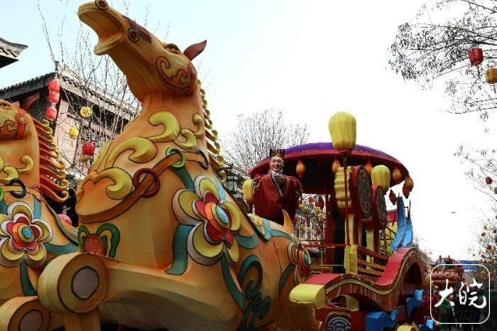 锦绣中国年|寿城古城花车巡游增年味(多图)