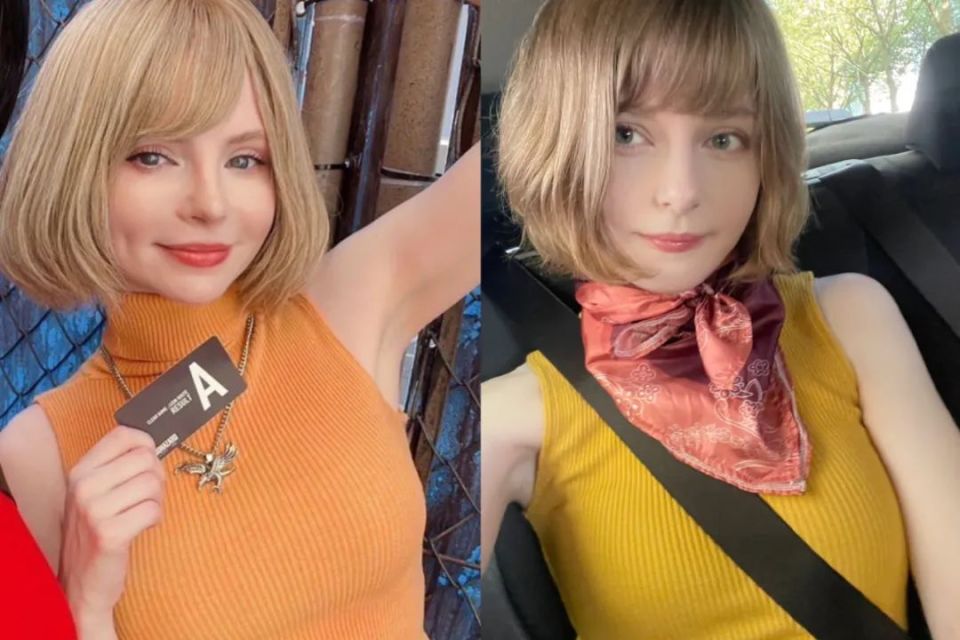 卡普空为阿什莉找的脸模与体模,让生化4玩家拥有了双倍快乐