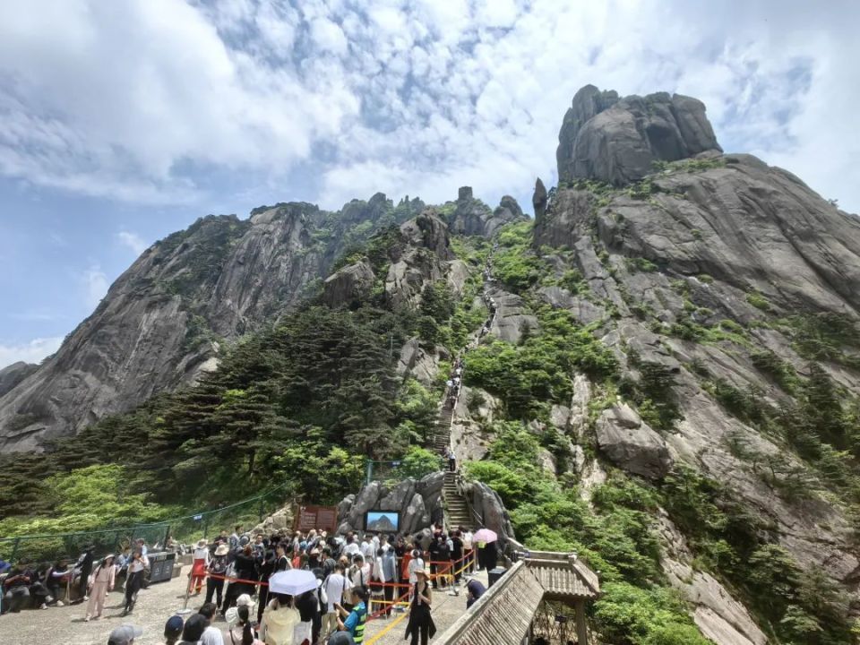 直击天都峰开放首日