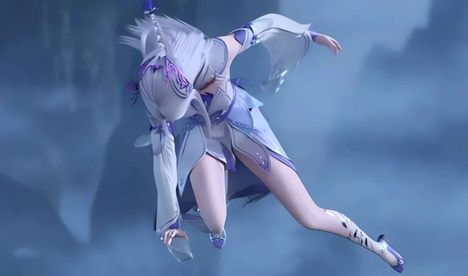 觉醒神眷之后的圣采儿,和小医仙建模倒是有几分相似,气场太强了