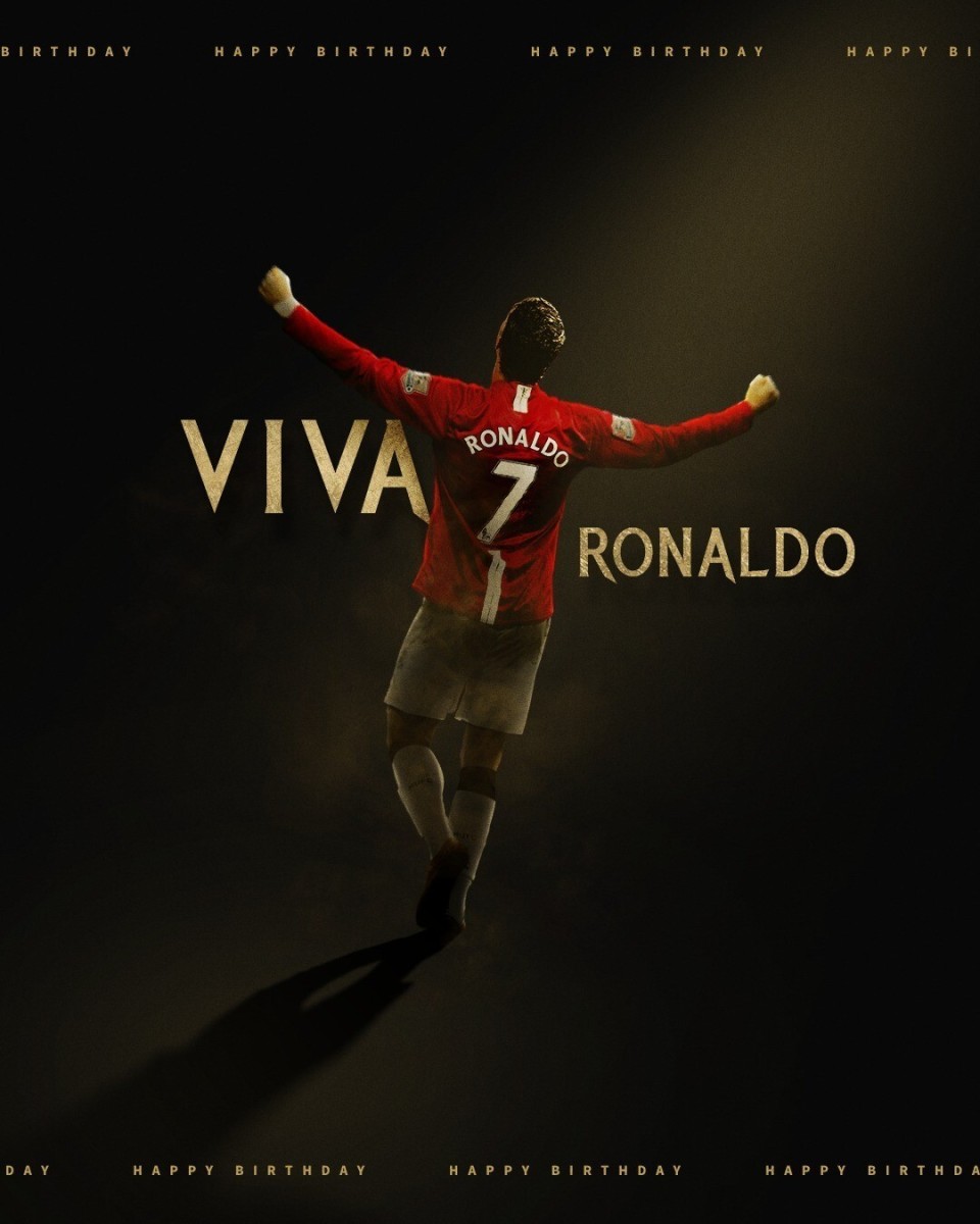 曼联官方社交媒体发文:祝c罗度过一个非常愉快的生日