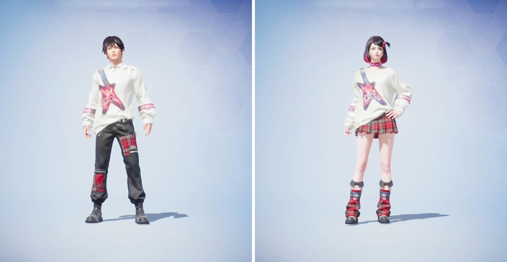 反倒是100级奖励的"春光漫游",个人觉得实属一般,特别是女角色的鞋子