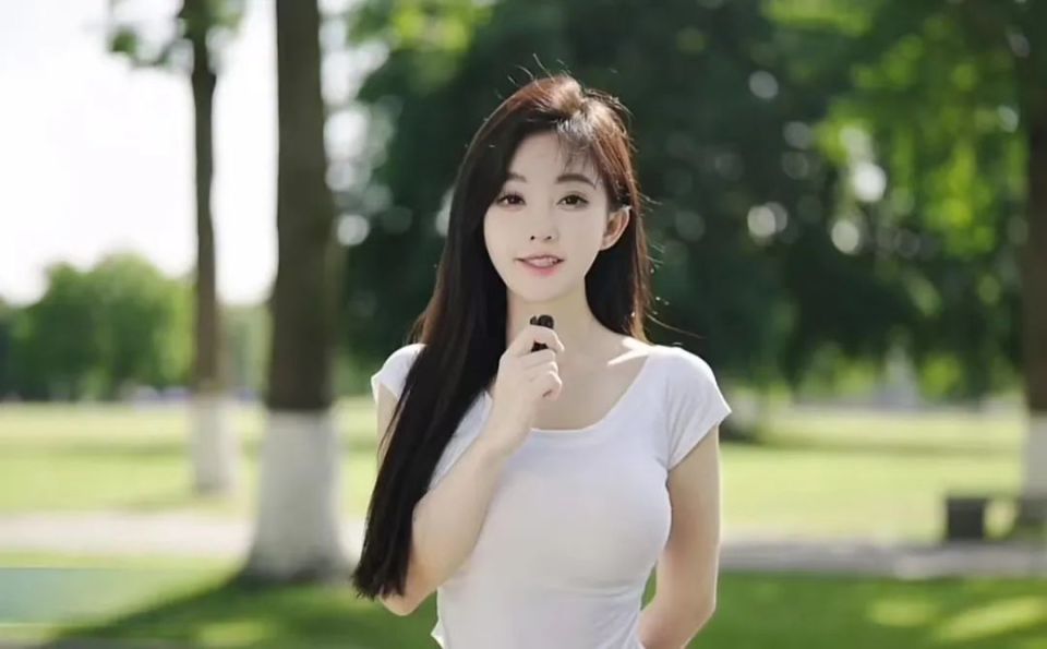 冯提莫直播健身在线人数10w ,傲人身材一览无遗,网友