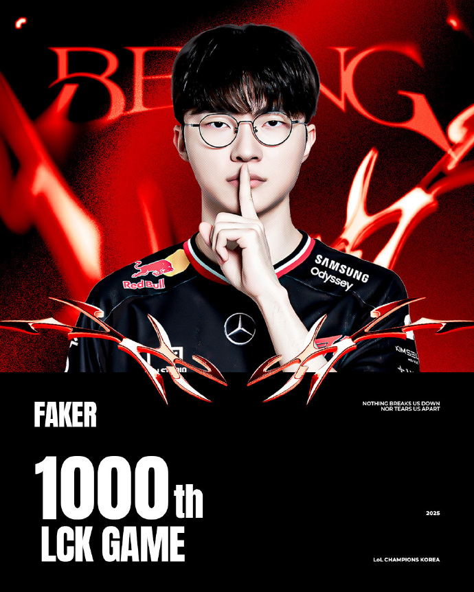 Faker达成千场里程碑，传奇中单再创历史纪录_腾讯新闻