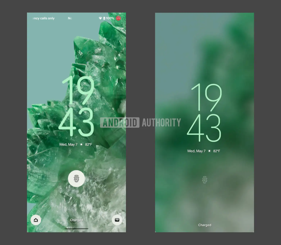 谷歌安卓ambient AOD 功能曝光，息屏常显模糊化锁屏壁纸-腾讯新闻
