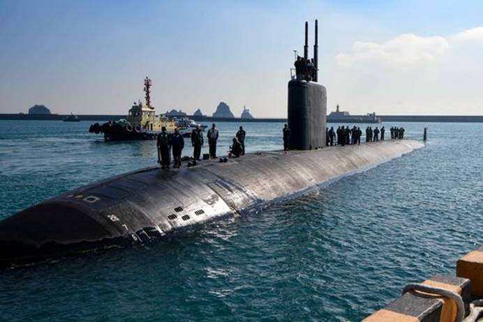 一艘美国核潜艇抵达釜山，韩媒炒此举是“展示武力对朝警告”600060海信电器2023已更新(知乎/网易)