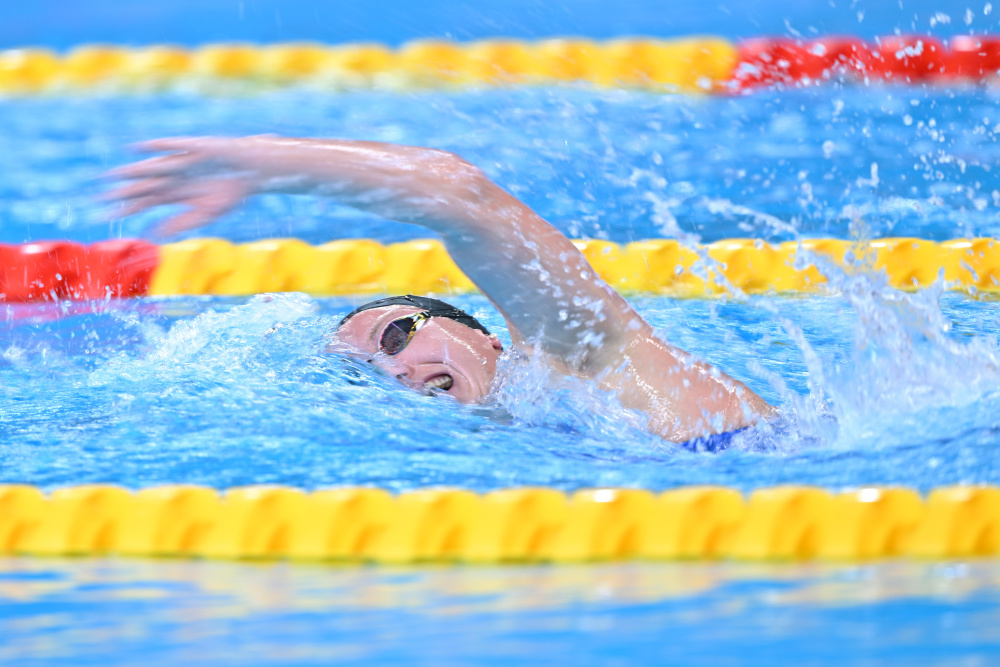 游泳女子1500米自由泳赛况