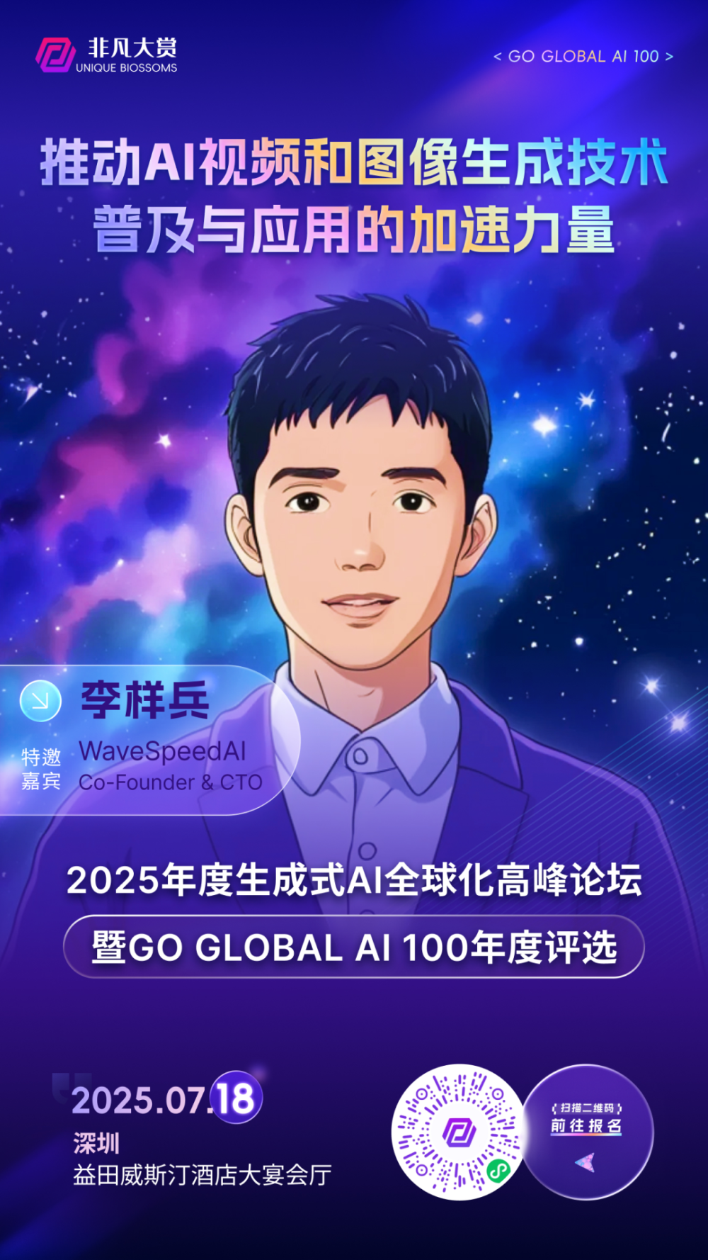 非凡挚友 | WaveSpeed李样兵：推动AI视频和图像生成技术普及与应用的加速力量 · 原文图片 1