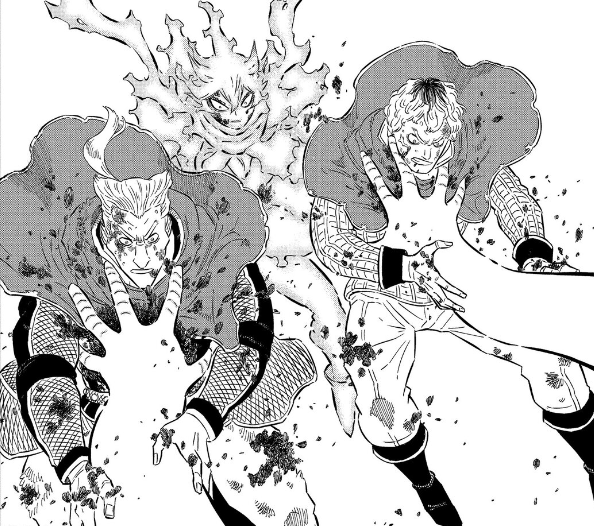 黑色四叶草358话：女狮子VS莫里斯，火焰魔法燃尽一切邪祟