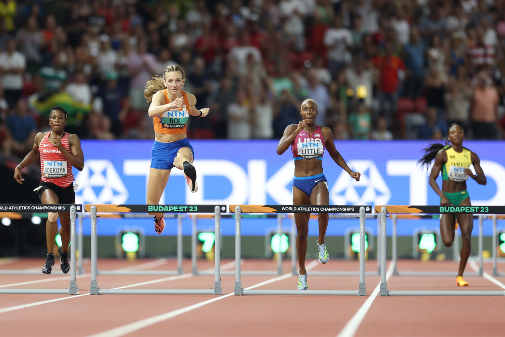 田径世锦赛女子400米栏决赛赛况