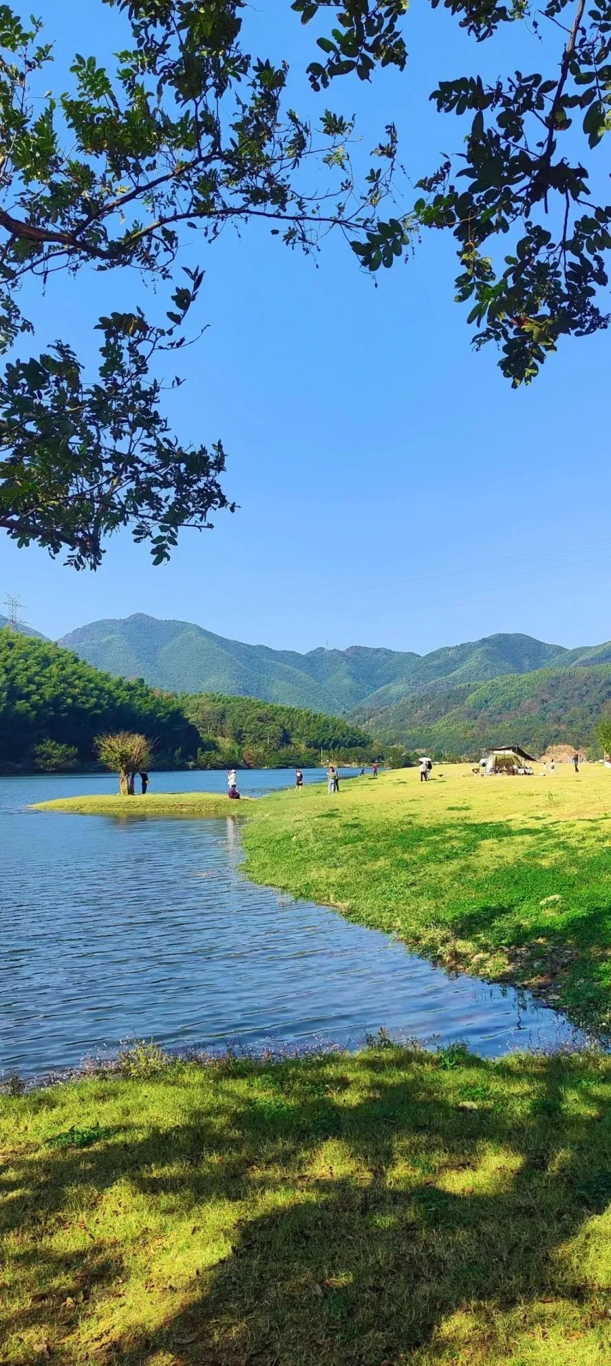 闲逛,寻一绿荫之处,摆上水果,零食,凉饮,吹着清凉的风,过个趣味的夏天
