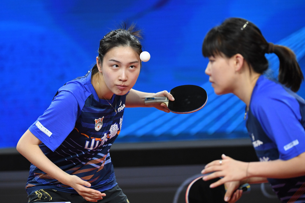 乒乓球——2023中国乒超联赛总决赛开赛(2)