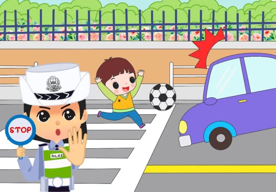 【六·一儿童节】库尔勒漫画:交通安全伴"童"行