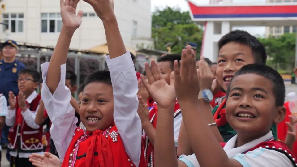 临沧市沧源县消防救援大队以国门消防站开放日为契机,邀请县国门小学