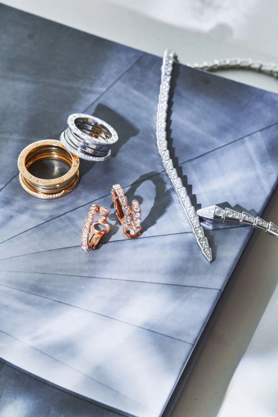 在宝格丽精湛的珠宝工艺加持下,神秘但象征好运的灵蛇总能十分灵动地