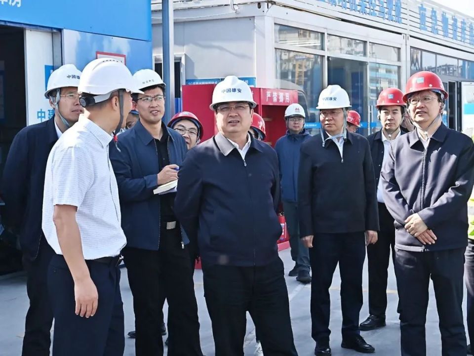 张国华调研启动区、起步区重点项目建设情况和安全生产工作