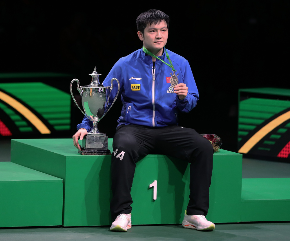 (体育)乒乓球——世乒赛:樊振东男单夺冠_腾讯新闻