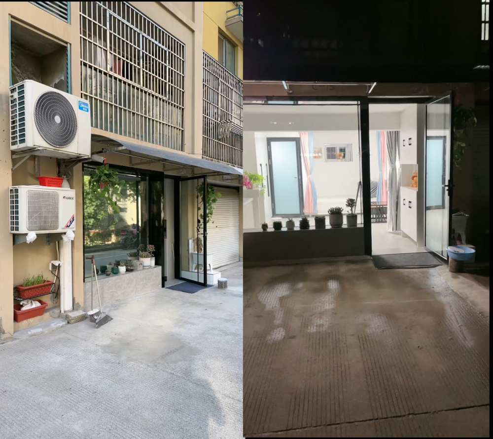 女子嫌爬楼太累买22平车库,花13万改成温馨住房:既舒服又接地气