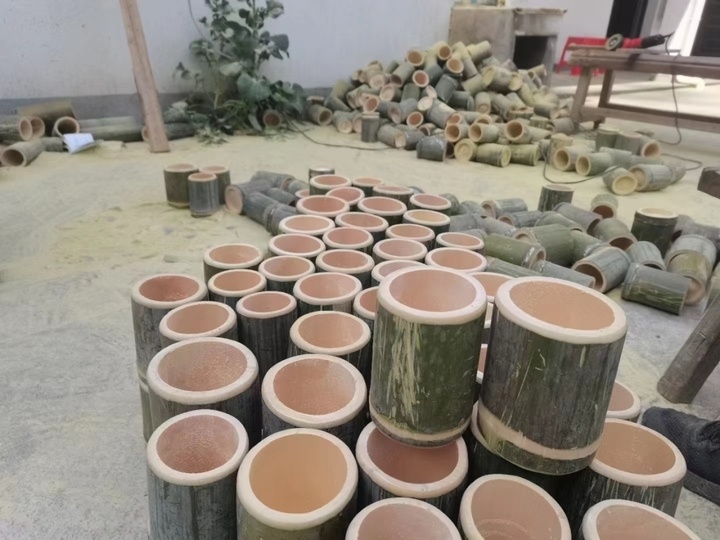 2毛1斤没人要的竹筒卖到2块一个，西湖边爆火的竹筒奶茶杯来自绍兴_腾讯新闻