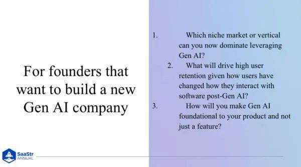 SaaStr:公司创始人应该问自己的关于AI 的 6 个问题 · 原文图片 23