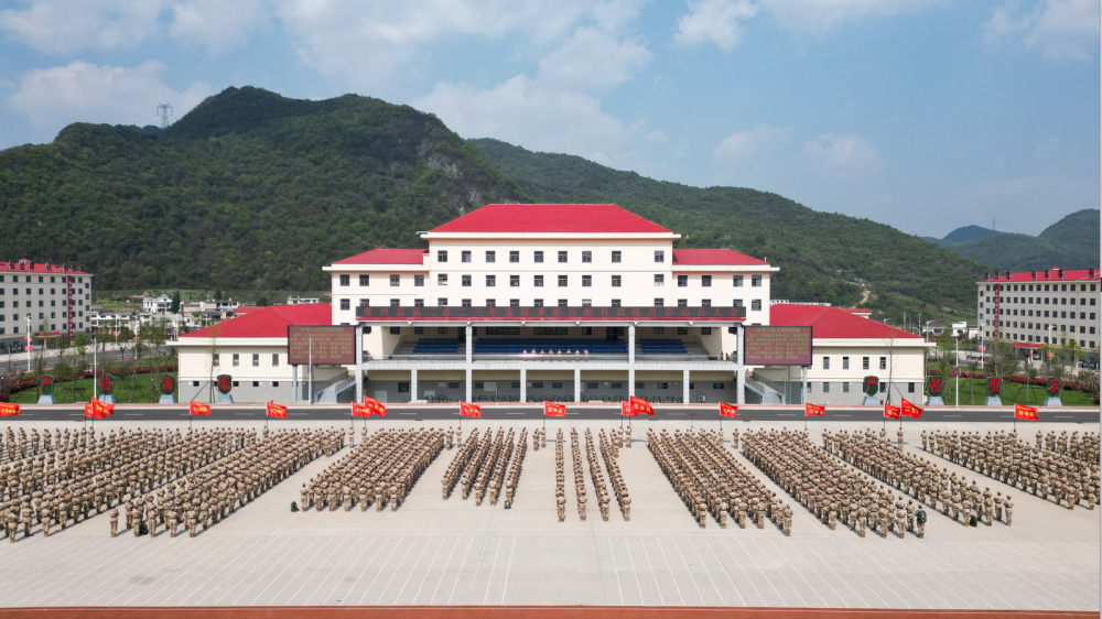 大场面,武警贵州总队2023年度春季入伍新兵开训_腾讯新闻