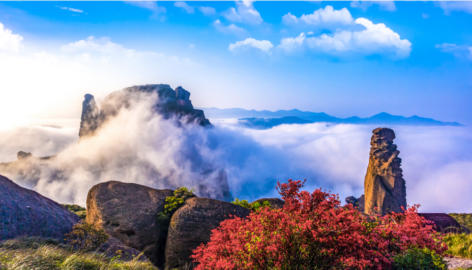 江西龟峰风景区图片