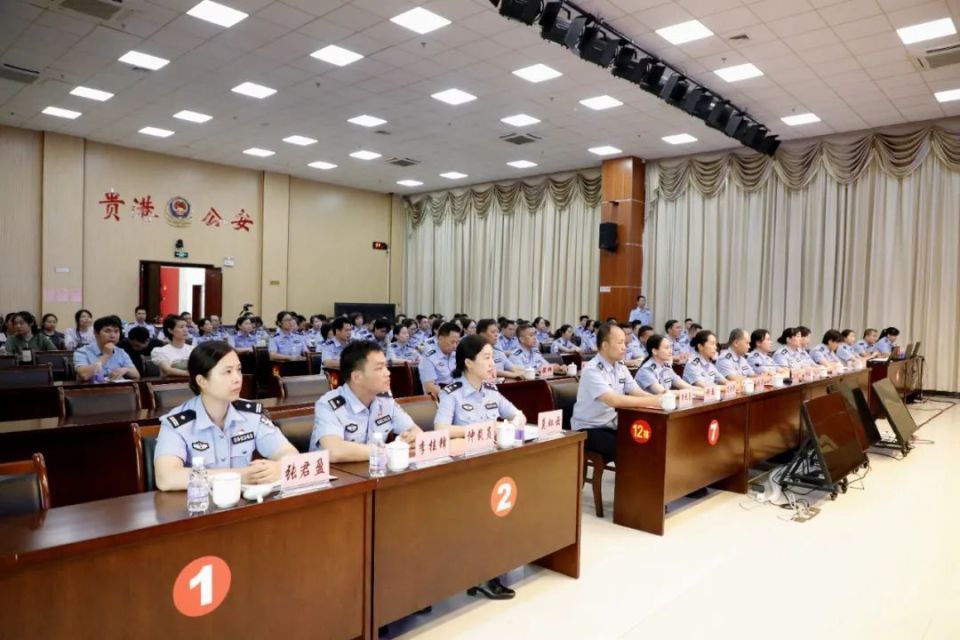 "练"就技能  "比"出风采——贵港公安举办全市公